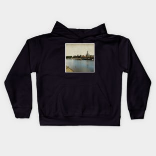 Dresden Germany sightseeing trip photography from city scape Europe trip Kids Hoodie